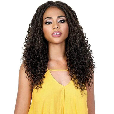 Motown Tress Synthetic Boho Loc Braid Lace Front Wig - L BOHO 22 - Clearance - SoGoodBB.com