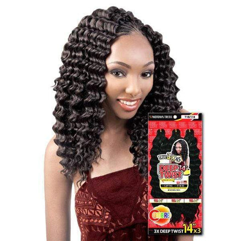 Motown Tress Synthetic Crochet Braiding Hair - 3X DEEP TWIST 14" 18" - SoGoodBB.com
