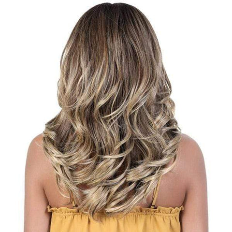 Motown Tress Synthetic Deep Part Flip Curl Lace Front Wig - LDP RIO - SoGoodBB.com