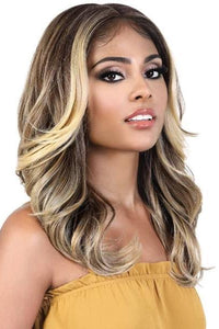 Motown Tress Synthetic Deep Part Flip Curl Lace Front Wig - LDP RIO - SoGoodBB.com