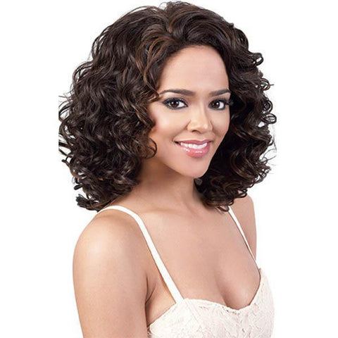 Motown Tress Synthetic Hair Deep Part Super Glam Let's Lace Wig - L. ALINA - Unbeatable - SoGoodBB.com