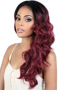 Motown Tress Synthetic Hair Deep Part Super Glam Let's Lace Wig - L. ANKA - SoGoodBB.com