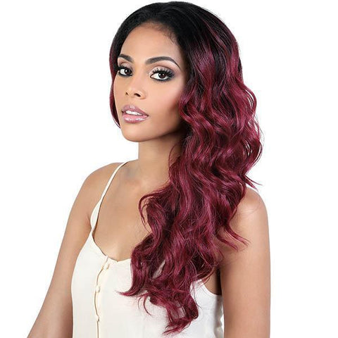 Motown Tress Synthetic Hair Deep Part Super Glam Let's Lace Wig - L. ANKA - SoGoodBB.com