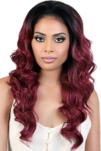 Motown Tress Synthetic Hair Deep Part Super Glam Let's Lace Wig - L. ANKA - SoGoodBB.com