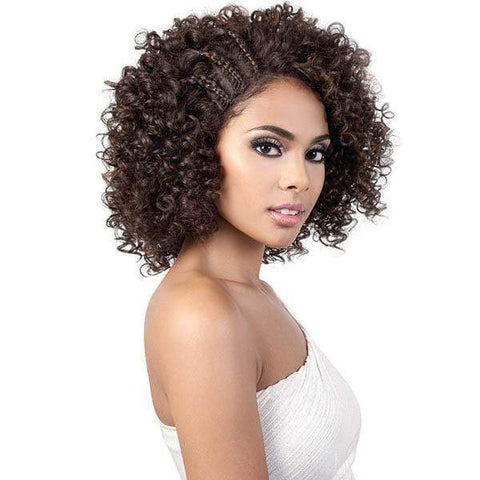 Motown Tress Synthetic Hair Deep Part Super Glam Let's Lace Wig - L. DORA - SoGoodBB.com