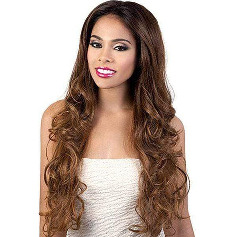 Motown Tress Synthetic Hair Deep Part Super Glam Let's Lace Wig - L. MARGO - Unbeatable - SoGoodBB.com