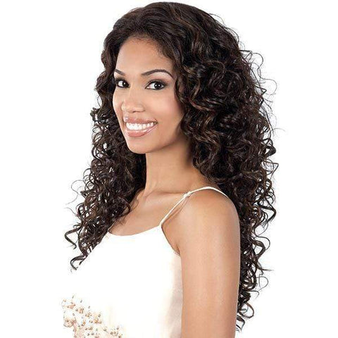Motown Tress Synthetic Hair Deep Part Super Glam Let's Lace Wig - L. MINTA - Clearance - SoGoodBB.com
