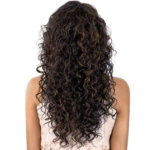 Motown Tress Synthetic Hair Deep Part Super Glam Let's Lace Wig - L. MINTA - Clearance - SoGoodBB.com