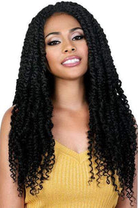 Motown Tress Synthetic Passion Twist Braid Lace Front Wig - L PASSION 7 - Clearance - SoGoodBB.com