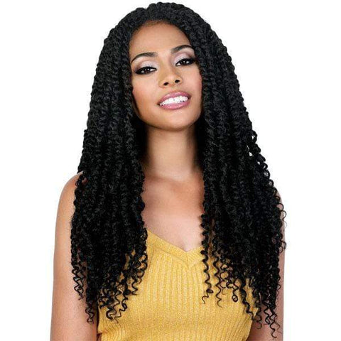 Motown Tress Synthetic Passion Twist Braid Lace Front Wig - L PASSION 7 - Clearance - SoGoodBB.com