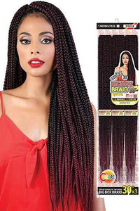 Motown Tress True 3X Feather Lite Pre Loop Crochet Braid - C.BBOX303 BIG BOX BRIAD 30" - SoGoodBB.com