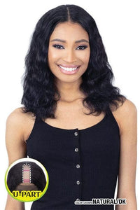 Naked 100% Human Hair U Part Wig - TRU BODY WAVE - SoGoodBB.com