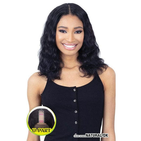 Naked 100% Human Hair U Part Wig - TRU BODY WAVE - SoGoodBB.com