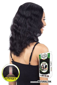 Naked 100% Human Hair U Part Wig - TRU BODY WAVE - SoGoodBB.com