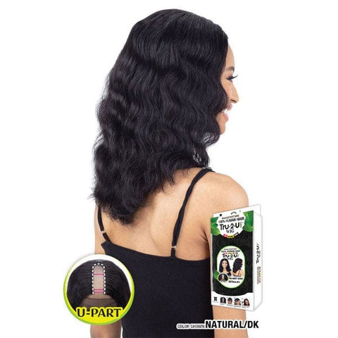 Naked 100% Human Hair U Part Wig - TRU BODY WAVE - SoGoodBB.com