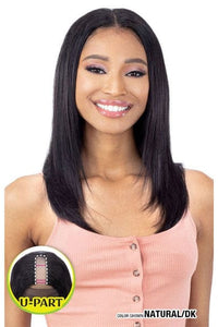 Naked 100% Human Hair U Part Wig - TRU STRAIGHT - SoGoodBB.com