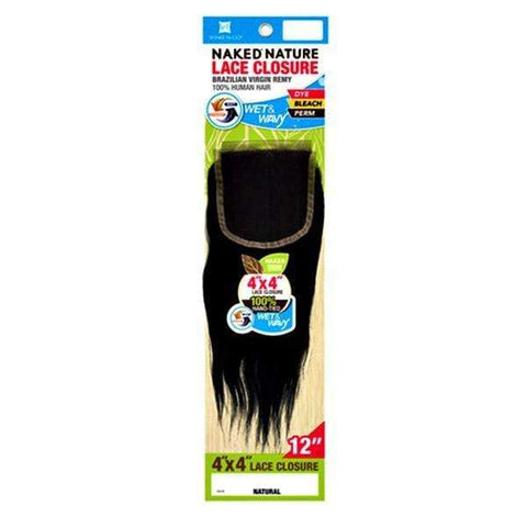 Naked Unprocessed Brazilian Lace Closure - BOHEMIAN CURL - SoGoodBB.com