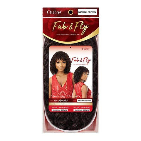 Outre 100% Human Hair Fab & Fly Full Cap Wig - ADHARA - SoGoodBB.com