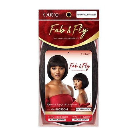 Outre 100% Human Hair Fab & Fly Full Cap Wig - BLOSSOM - SoGoodBB.com