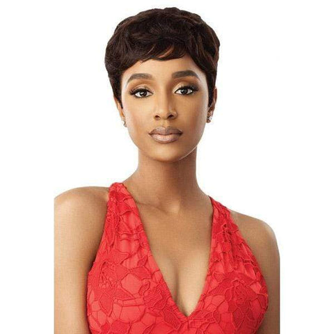 Outre 100% Human Hair Fab & Fly Full Cap Wig - MABEL - SoGoodBB.com