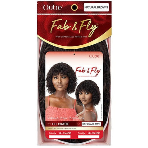 Outre 100% Human Hair Fab & Fly Full Cap Wig - MAYSIE - SoGoodBB.com