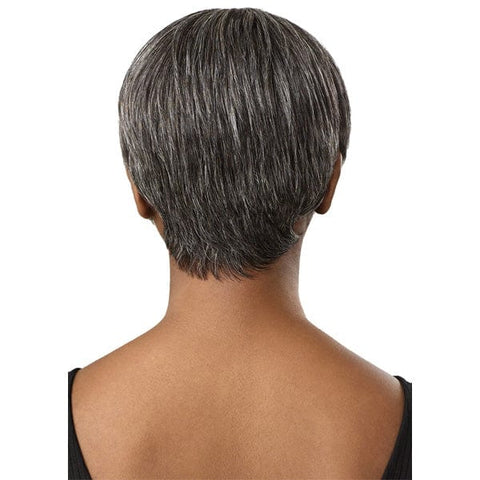 Outre 100% Human Hair Fab & Fly Gray Glamour Full Cap Wig - HH ZAIDA - SoGoodBB.com