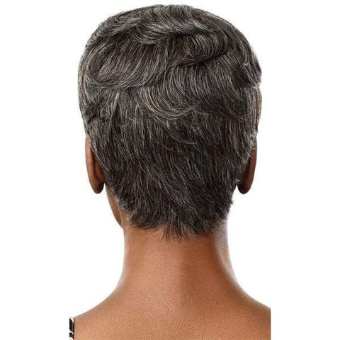 Outre 100% Human Hair Fab & Fly Gray Glamour Wig - ADDISON - SoGoodBB.com
