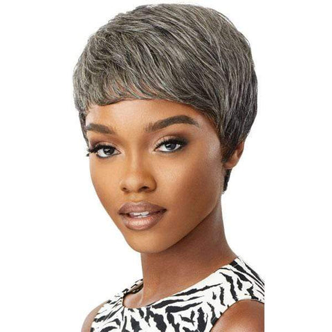 Outre 100% Human Hair Fab & Fly Gray Glamour Wig - EDEN - SoGoodBB.com