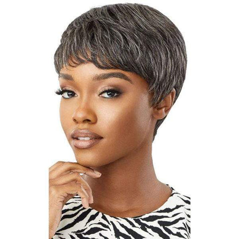 Outre 100% Human Hair Fab & Fly Gray Glamour Wig - EDEN - SoGoodBB.com