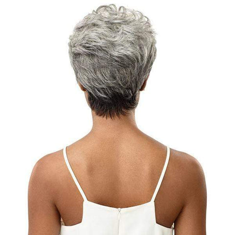 Outre 100% Human Hair Fab & Fly Gray Glamour Wig - THEODORA - SoGoodBB.com