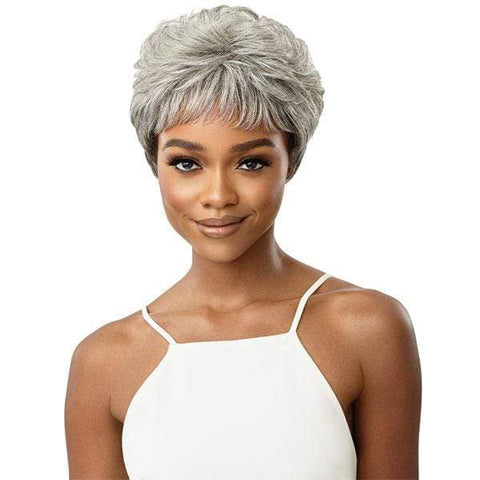 Outre 100% Human Hair Fab & Fly Gray Glamour Wig - THEODORA - SoGoodBB.com