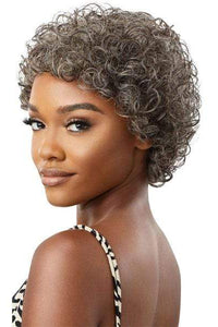 Outre 100% Human Hair Fab & Fly Gray Glamour Wig - VERONICA - SoGoodBB.com