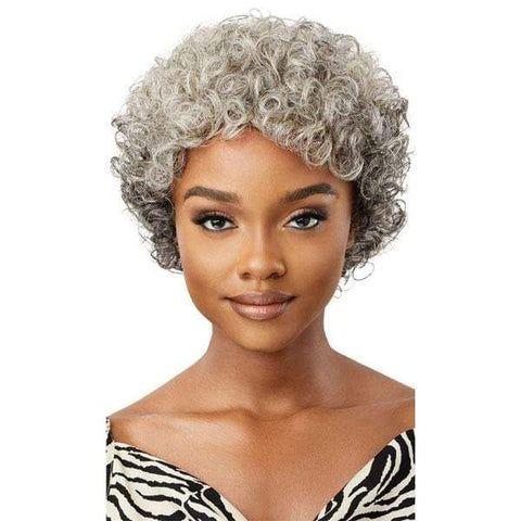 Outre 100% Human Hair Fab & Fly Gray Glamour Wig - VERONICA - SoGoodBB.com