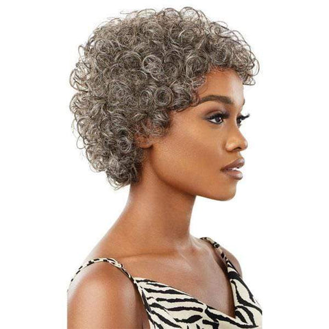 Outre 100% Human Hair Fab & Fly Gray Glamour Wig - VERONICA - SoGoodBB.com