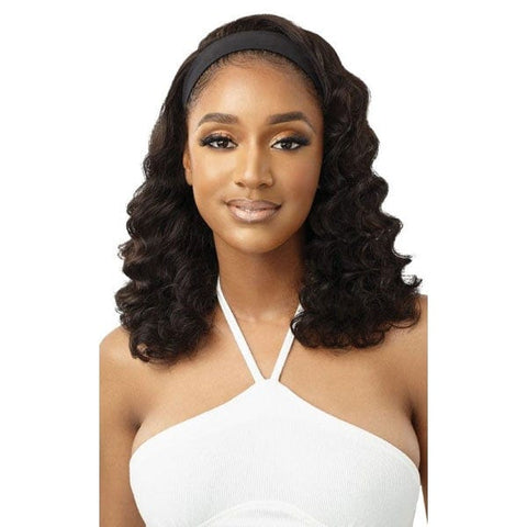 Outre 100% Human Hair Headband Wig - BODY CURL 16" - SoGoodBB.com