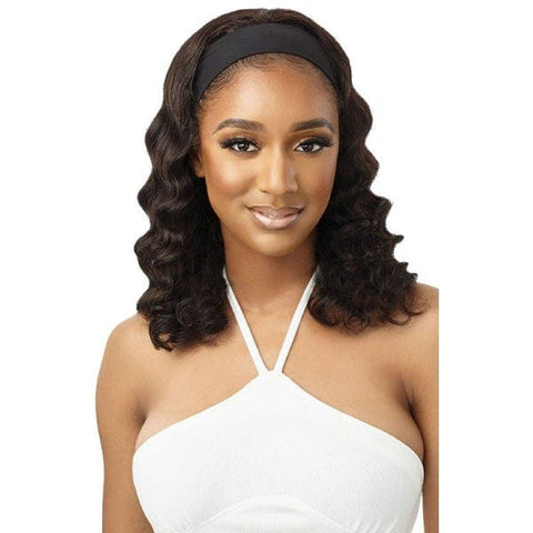 Outre 100% Human Hair Headband Wig - BODY CURL 16" - SoGoodBB.com