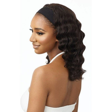 Outre 100% Human Hair Headband Wig - BODY CURL 16" - SoGoodBB.com