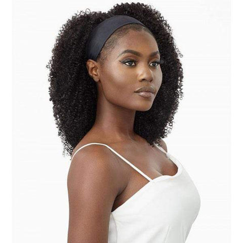 Outre 100% Human Hair Headband Wig - KINKY COILY 14" - SoGoodBB.com
