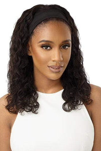 Outre 100% Human Hair Headband Wig - NATURAL WAVE 18" - SoGoodBB.com