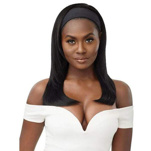 Outre 100% Human Hair Headband Wig - STRAIGHT 20" - SoGoodBB.com