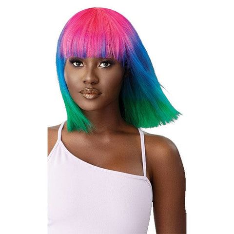 Outre 100% Human Hair MyTresses Purple Label Color More Full Wig - BLONDE BOB 12" - SoGoodBB.com