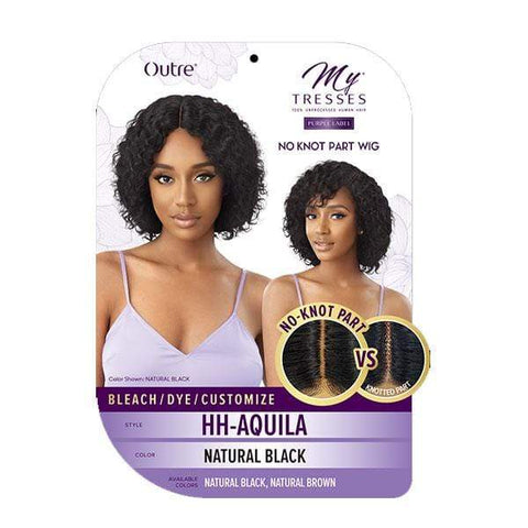 Outre 100% Human Hair MyTresses Purple Label Full Wig No Knot Part - AQUILA - Clearance - SoGoodBB.com