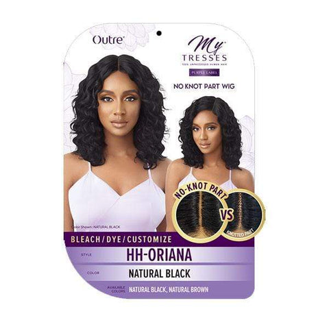 Outre 100% Human Hair MyTresses Purple Label Full Wig No Knot Part - ORIANA - SoGoodBB.com