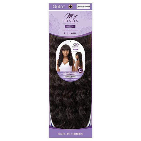 Outre 100% Human Hair MyTresses Purple Label Full Wig - SHAINA - SoGoodBB.com