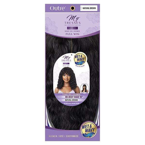 Outre 100% Human Hair MyTresses Purple Label Full Wig WET & WAVY - BODY WAVE 18" - SoGoodBB.com