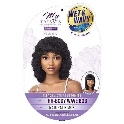 Outre 100% Human Hair MyTresses Purple Label Full Wig WET & WAVY - BODY WAVE BOB - SoGoodBB.com
