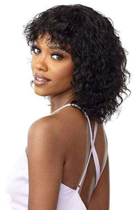 Outre 100% Human Hair MyTresses Purple Label Full Wig WET & WAVY - NATURAL CURLY BOB - SoGoodBB.com