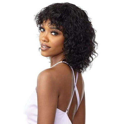 Outre 100% Human Hair MyTresses Purple Label Full Wig WET & WAVY - NATURAL CURLY BOB - SoGoodBB.com