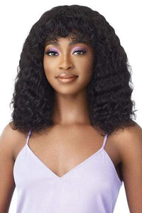 Outre 100% Human Hair MyTresses Purple Label Full Wig WET & WAVY - NATURAL DEEP 18" - SoGoodBB.com