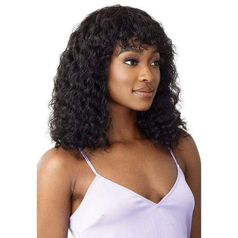 Outre 100% Human Hair MyTresses Purple Label Full Wig WET & WAVY - NATURAL DEEP 18" - SoGoodBB.com